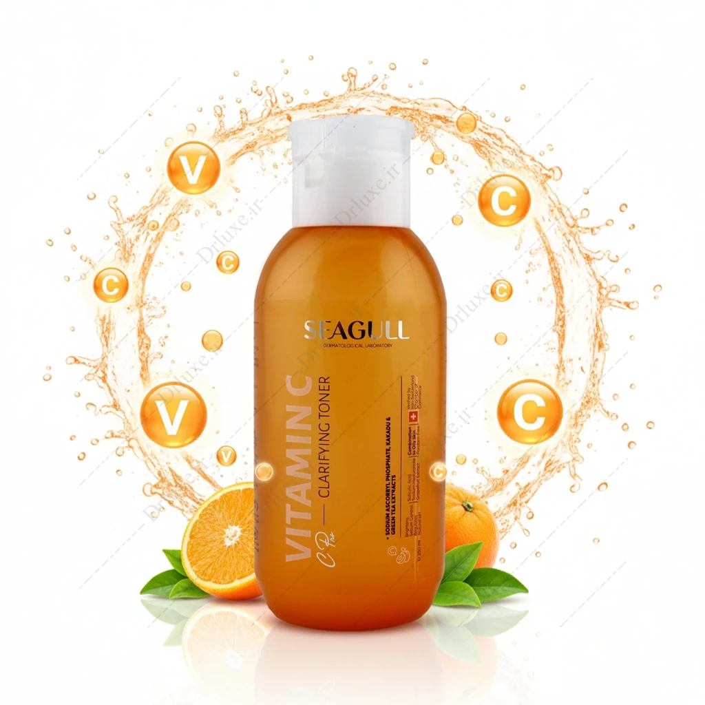 تونر روشن کننده ویتامین C سی گل 250 میلی لیتر